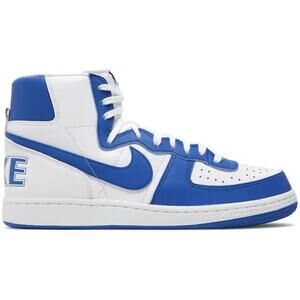 Nike Terminator High FN6836-100 Athletic Sneaker Men's White Leather Basketball